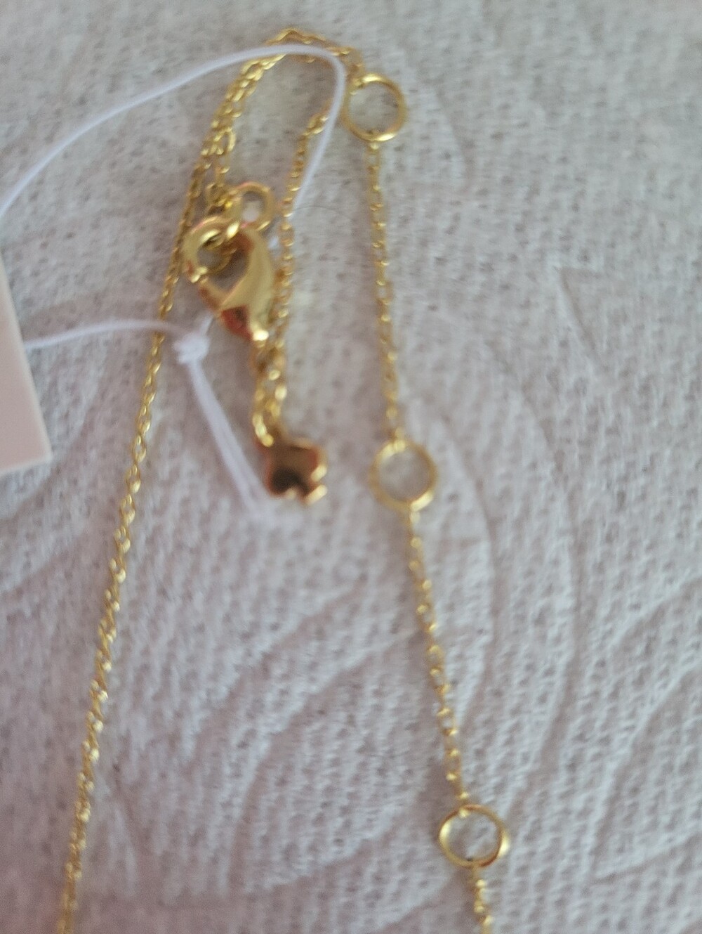kate spade Pink and Gold Floral Necklace with Matching Earrings - Picture 4 of 8